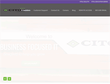 Tablet Screenshot of citon.com
